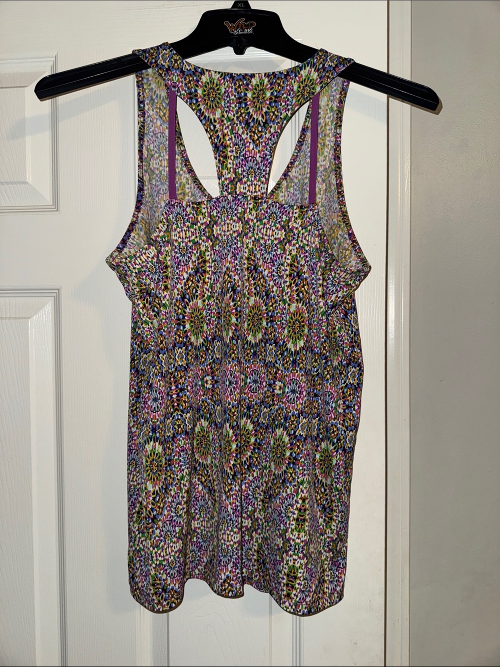 The Limited Multicolor Floral Mosaic Racerback Tank - Picture 3 of 3